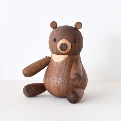 wooden toy | babybear／blackwalnut
